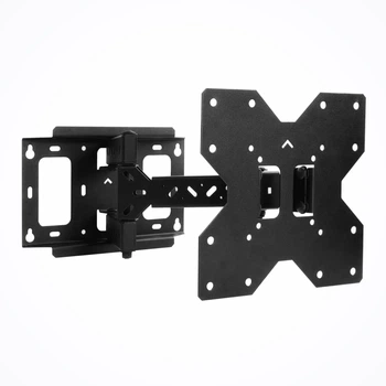 Настенный кронштейн ATG W2443RB для ТВ 24–43", до 30 кг, VESA 200×200, черный