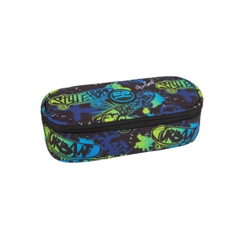 Пенал на блискавці CoolPack Campus SKATE NIGHT з органайзером для ручок 23x9x5 см (F062930)