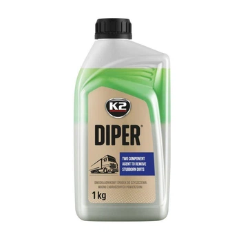 Автошампунь для очистки кузова K2 Diper бесконтактное мытье 1 кг