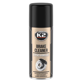 Очищувач для гальмівної системи K2 Brake Cleaner аерозоль 400 мл