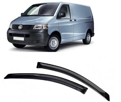 Дефлектори вікон Volkswagen T-5 2D 2003- 2016 - AV-Tuning VV11003 Вітровики