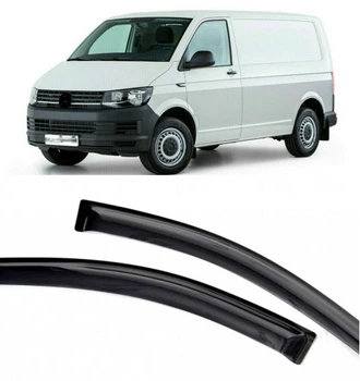 Дефлектори вікон Volkswagen T-6 2D 2015- AV-Tuning VV12415 Вітровики