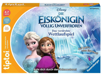 Gra edukacyjna Ravensburger Tiptoi Kraina lodu Przewrotna gra wyścigowa (4005556001163)