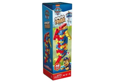 Настольная игра Spin Master Дженга Щенячий патруль (Jenga Paw Patrol) (англ.) (SM98270/6066828)