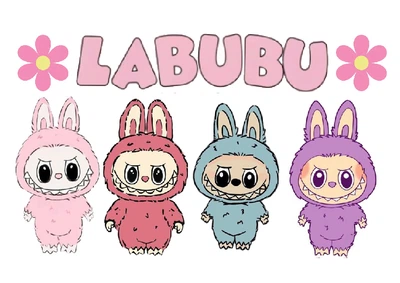 Вафельная картинка Labubu №3