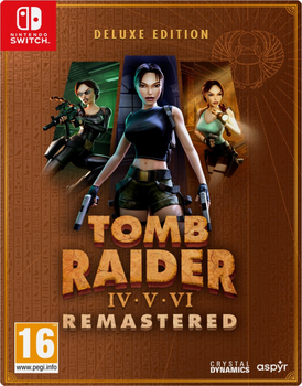 Gra Nintendo Switch Tomb Raider IV-VI Remastered Starring Lara Croft: Deluxe Edition (Kartridż) (5056635617477)