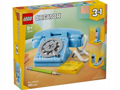 Конструктор LEGO Creator Телефон у ретро-стилі 383 деталі 31174 (5702017879963)