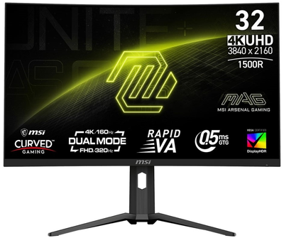 Монітор 31.5" MSI MAG 321CUPDFDE (4711377264419)