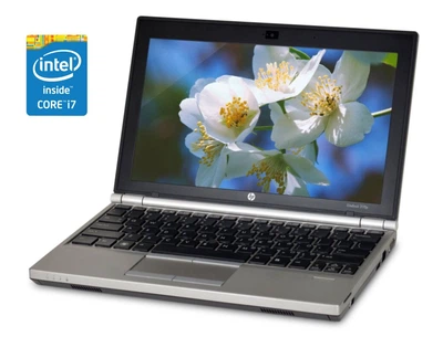 Нетбук Б-класс HP EliteBook 2170p / 11.6" (1366x768) TN / Intel Core i7-3687U (2 (4) ядра по 2.1 - 3.3 GHz) / 4 GB DDR3 / 256 GB SSD / Intel HD Graphics 4000 / WebCam / Win 10 Pro б/у