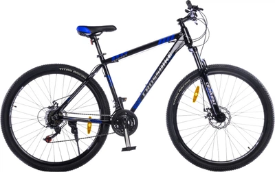 Велосипед CrossBike Everest 27.5" 17" Черный-Синий (27CJPr-004431)