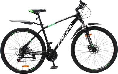 Велосипед CrossBike Pacific 2025 29" 19" Черный-Зеленый (29СTA-005641)