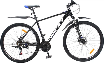 Велосипед CrossBike Next 2025 29" 20" Черный-Синий (29СTA-005627)