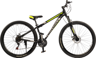 Велосипед CrossBike Storm 2024 29" 19.5" Черный-Желтый (29CJPr-004404)