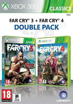 Gra Xbox 360 Far Cry 3 + Far Cry 4 Double Pack (Blu-ray płyta) (3307215906507)