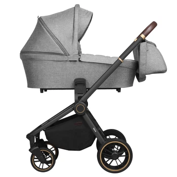 Коляска універсальна CARRELLO Epica CRL-8511 (3in1) Silver Grey