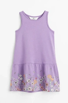 Трикотажное детское платье сарафан для девочки H&M 92 см (1,5-2Y)