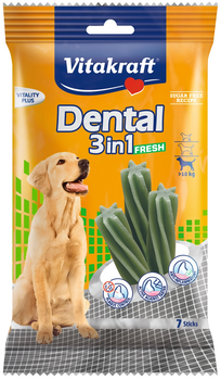 Лакомство для собак с мятой Vitakraft Dental Dental, 180 гр