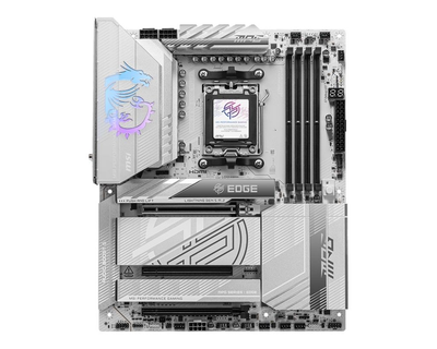 MSI Материнcкая плата MPG X870E EDGE TI WIFI sAM5 X870E 4xDDR5 M.2 HDMI WiFi BT ATX