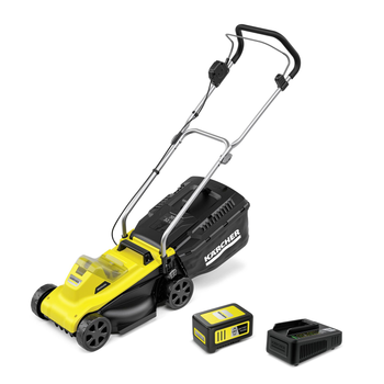 Karcher Газонокосилка аккумуляторная LMO 2-18 Battery 18В 32см акб 1х5А-ч 25-60мм