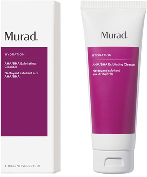 Peeling do twarzy Murad Hydration AHA/BHA Exfoliating Cleanser 148 ml (767332150192)