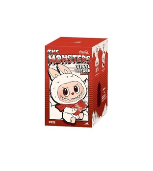 Іграшка сюрприз Лабубу м'яка брелока Labubu THE MONSTERS COCA-COLA SERIES для сумки колу м'яка іграшка