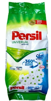 Порошок для стирання Persil Універсальний з Silan 10кг. 128 циклів