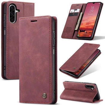 Чохол-книжка з магнітом Samsung Galaxy A26 A266 CaseMe Wine (40456-42)