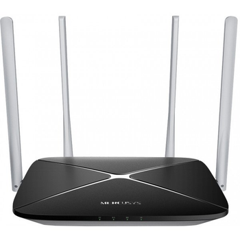 Маршрутизатор дводіапазонний Wi-Fi роутер 300+867 Мбіт/сек Ethernet 10/100 Мбіт/сек Mercusys AC12 AC1200 WiFi 5