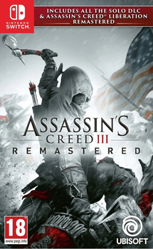Gra Nintendo Switch Assassin's Creed III + Liberation HD Remastered (Kartridż) (3307216112020)