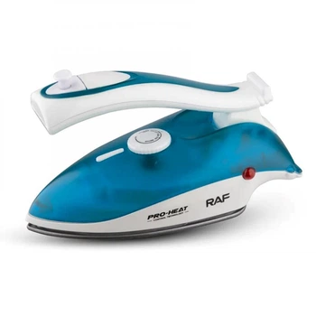 Утюг паровой дорожный с антипригарной подошвой RAF R.1259 голубой