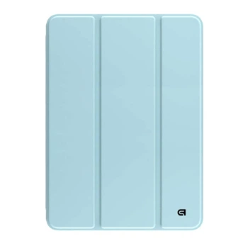 Чохол-книжка на планшет Apple iPad 10.9 (2022) A2696/A2757/A2777/10.9 (2024)/11 (2025) A16, Flex Case, Light Blue, протиударний, обкладинка з трискладовою підставкою та авто. пробудженням для планшета 10.9 ,11 , шкіряний, на магніті