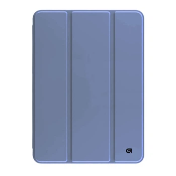 Чехол-книжка на планшет Apple iPad 10.9 (2022) A2696/A2757/A2777/10.9 (2024)/11 (2025) A16, Flex Case, Lavender Grey, противоударный, обложка с трехскладной подставкой и авто. пробуждением для планшета 10.9 ,11 , кожаный, на магните