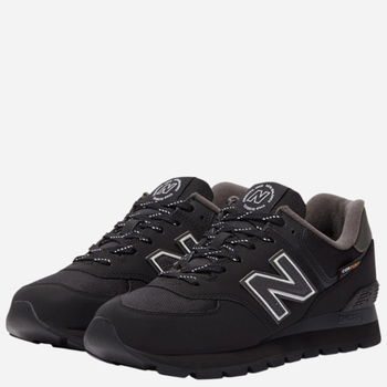 Чоловічі кросівки New Balance 574 ML574DK2 40 (7US) 25 см Чорні (196307322263) (955555902265964) - Уцінка