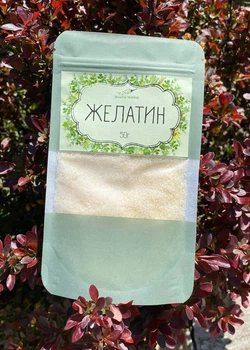 Желатин пищевой 50г (говяжий) 180 блюм