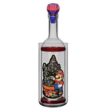 Стеклянный Водник Для Табака "Супер Марио"
