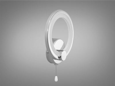 Светодиодный прикроватный светильник для чтения, THE LIGHT 16W, серебрянный