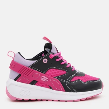 Детские роликовые кроссовки для девочки Heelys HLY-G1W 32 Черный/Розовый/Фиолетовый (196382700239)