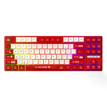 AJAZZ AK870MC Red Механічна клавіатура