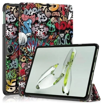 Чехол Smart Case на OPPO Pad Neo (11.4") / чехол для планшета с функцией подставки / (graffiti)