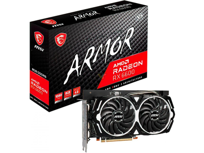 Відеокарта MSI Radeon RX 6600 ARMOR 8G