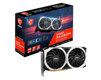 Відеокарта MSI Radeon RX 6600 MECH 2X 8G