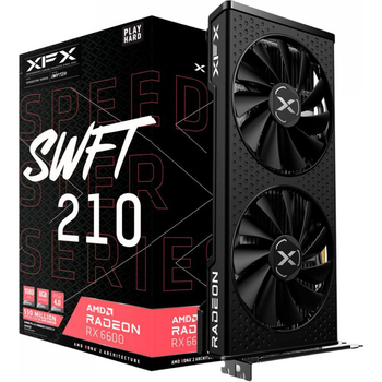 Відеокарта XFX Radeon RX 6600 Speedster SWFT 210 (RX-66XL8LFDQ)