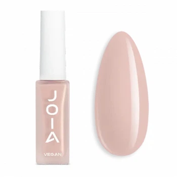 Лак для нігтів JOIA vegan Nail Care Polish 4in1 03 Caramel Veil ніжний світло-бежевий з легким рожевим підтоном 8 мл