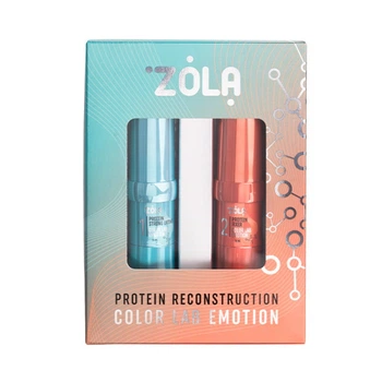 Набір складів для ламінування брів та вій ZOLA Brow&Lash Protein Reconstruction System Color Lab Emotion №1.2