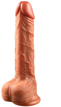 Фаллоимитатор I’MCUM Real Feel Dildo Реалистичный силиконовый Телесный (7970379617685)