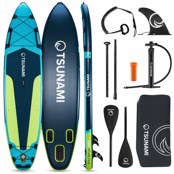 Надувна SUP дошка PRO T14 TSUNAMI P-5905973405621 з веслом 350 см