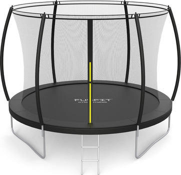 Батут Funfit 3120 із внутрішньою сіткою 10 футів 312 см чорний