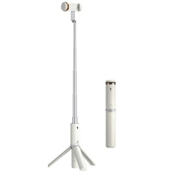Селфі-монопод Tripod Bluetooth Selfie stick WK WT-P12, 910 мм, white