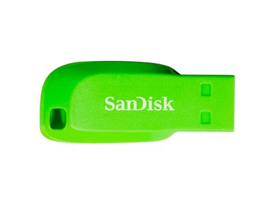 USB флеш накопичувач SanDisk 16 GB Flash Drive USB USB Cruzer Blade Green (SDCZ50C-016G-B35GE)
