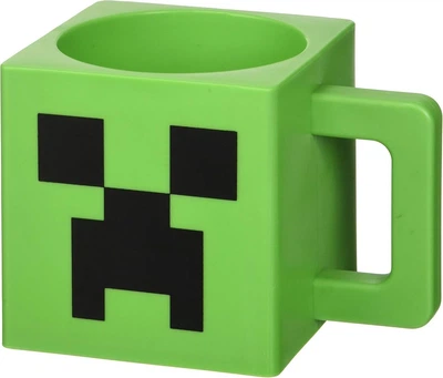 Чашка майнкрафт кружка minecraft крипер creeper 290мл зелёная